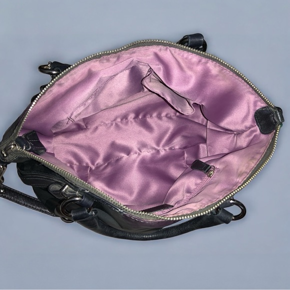 Coach madison Sophia sateen clover satchel-approx. 9.25”x12”x3”-Retail $278 - Picture 3 of 8